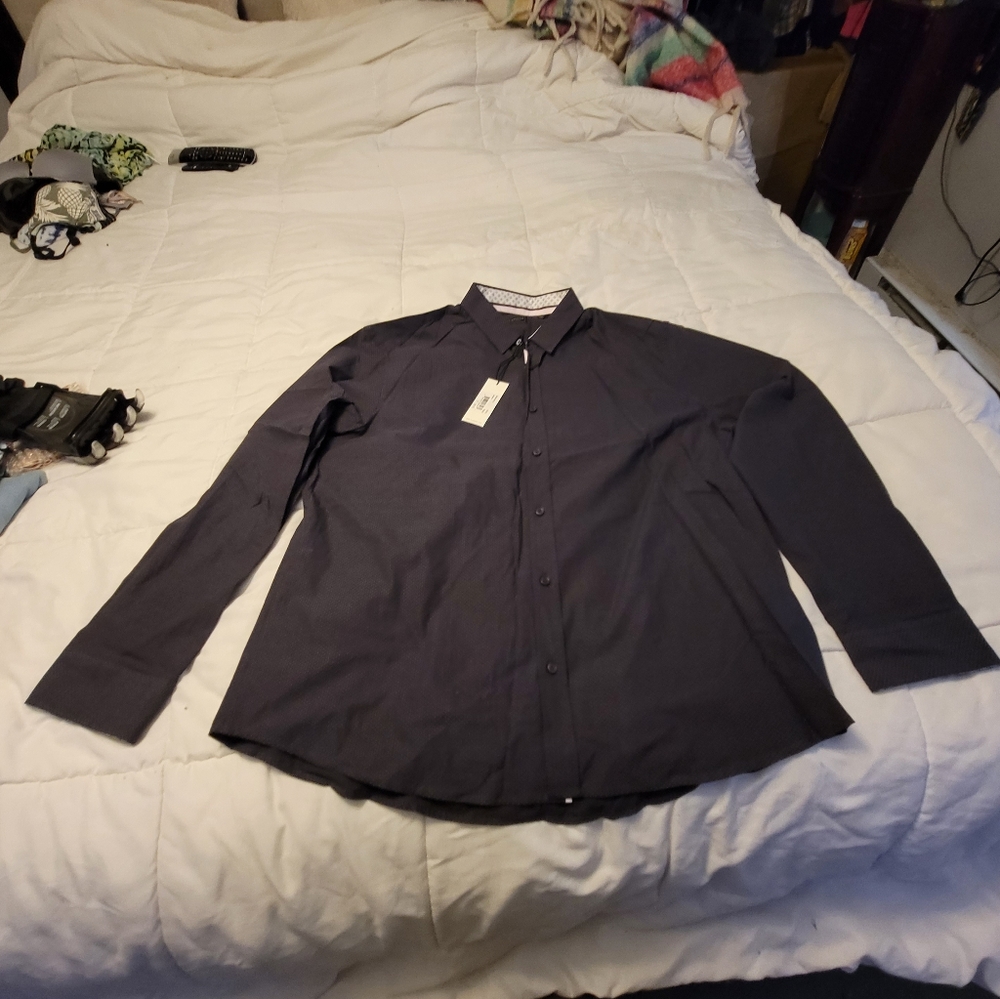 7 DIAMONDS BRAND NEW MEN'S DRESS SHIRT